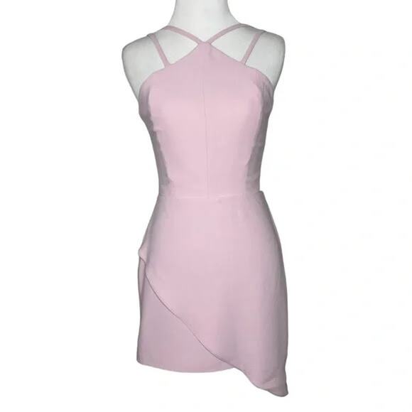 AMANDA UPRICHARD x Revolve Odean Dress in Rose Quartz Cocktail Party Size M NWOT - Picture 1 of 9
